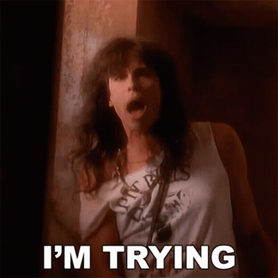 Woman Screaming Trying GIF