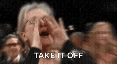 Woman Screaming With Hands On Face In Crowd GIF
