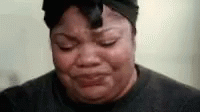 Woman Shaking Head No Crying GIF