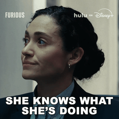 Woman She Knows What She's Doing GIF