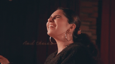 Woman Singing And There's Nothing To Say GIF