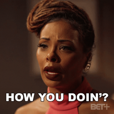 Woman Singing How You Doin GIF