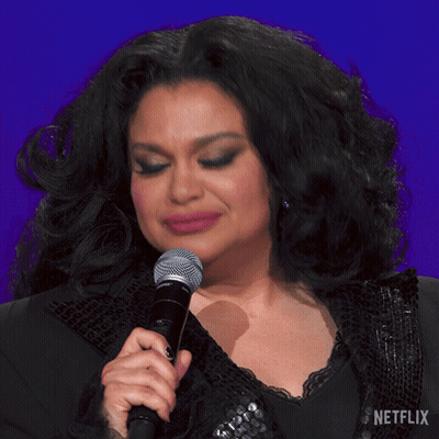 Woman Singing Into Microphone GIF