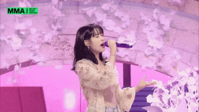 Woman Singing Into Microphone GIF