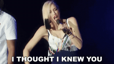 Woman Singing Into Microphone I Thought I Knew You GIF