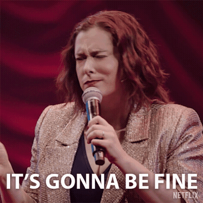 Woman Singing Into Microphone It Gonna Be Fine GIF