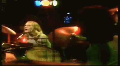 Woman Singing Into Microphone Long Hair GIF
