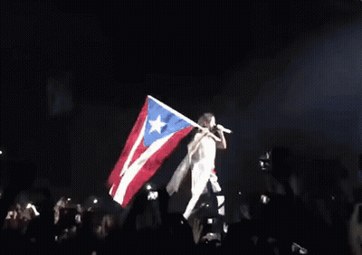 Woman Singing Into Microphone On Stage GIF