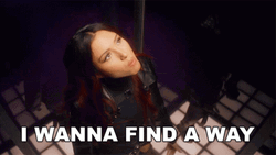 Woman Singing Life Finds A Way GIF