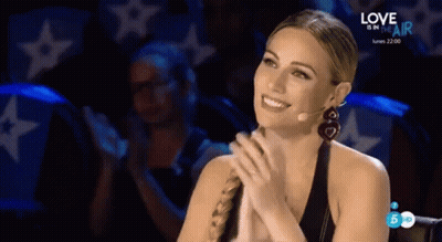 Woman Singing Microphone Love GIF