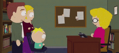 Woman Sitting At Desk With Phone GIF