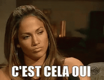 Woman Sitting At Microphone C'est Cela Ou GIF