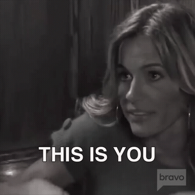 Woman Sitting By Candle Saying This Is You GIF