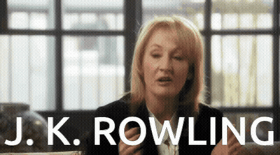 Woman Sitting By Window J.K. Rowling GIF