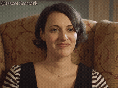 Woman Sitting In Chair @Itsscottiesstark GIF