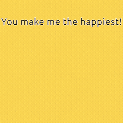 Woman Sitting In Chair Saying I'm So Happy GIF