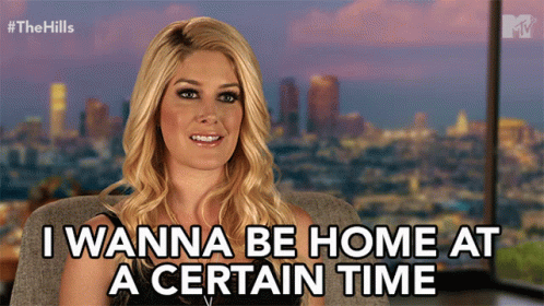 Woman Sitting In Chair Saying I Wanna Be Home GIF