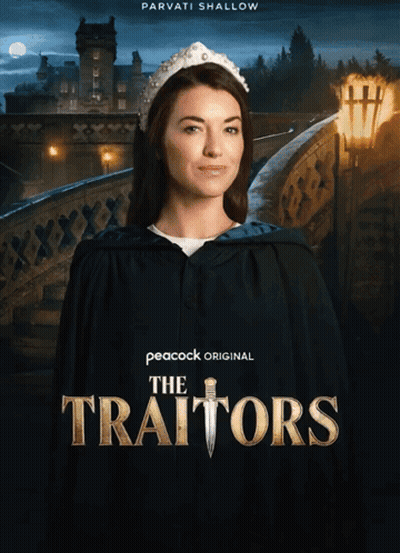 Woman Sitting In Chair Says So Maybe We'll See Who's Queen Of The Traitors GIF