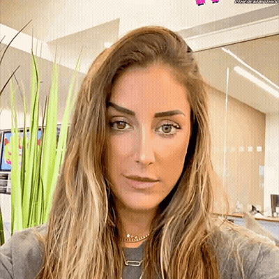 Woman Sitting In Chair This Is Another Level GIF