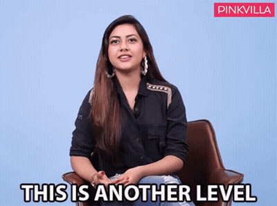 Woman Sitting In Chair This Is Another Level GIF