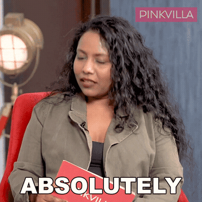 Woman Sitting In Chair With Book And Absolutely GIF