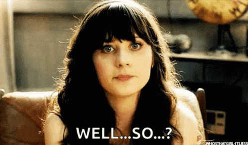 Woman Sitting In Chair With Well So GIF