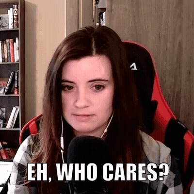 Woman Sitting In Front Of Microphone GIF
