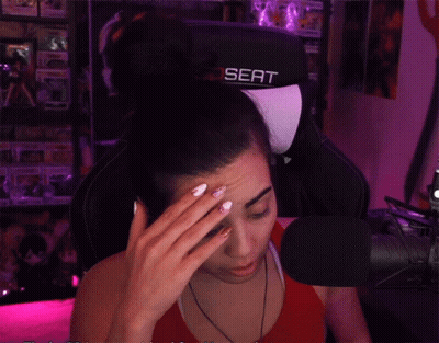 Woman Sitting In Front Of Microphone Holy Shot GIF