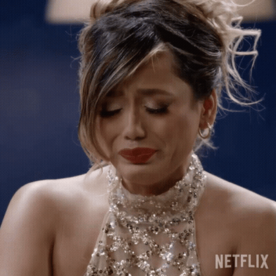 Woman Sitting On Bed Love Is Blind GIF