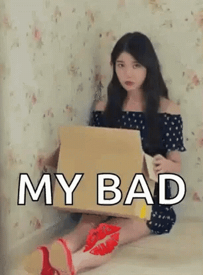 Woman Sitting On Floor Holding Cardboard Box GIF