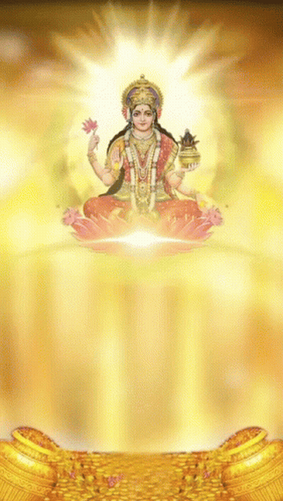 Woman Sitting on Lotus Flower