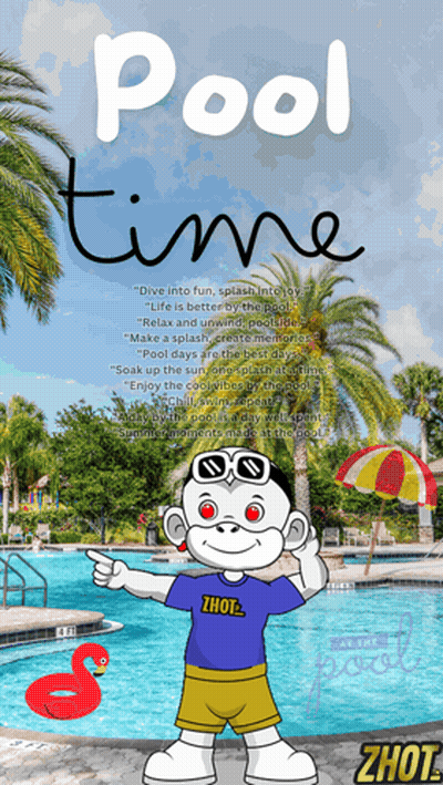 Woman Sitting On Pool Edge Back Roll Entry GIF