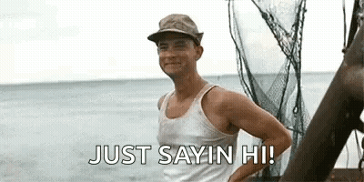 Woman Sitting On Red Couch Saying Ellen GIF
