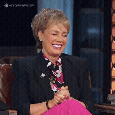 Woman Sitting Smiling GIF
