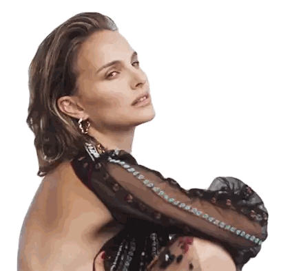 Woman Sitting Without Shirt Sticker