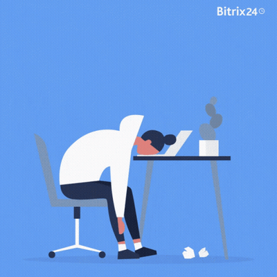 Woman Sleeping At Desk Too Tired To Care GIF