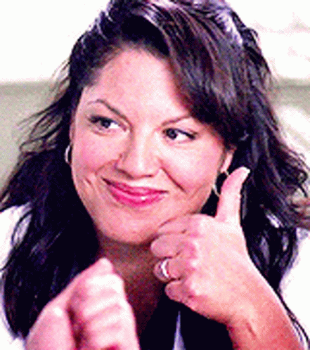 Woman Smiling And Giving Thumbs Up GIF