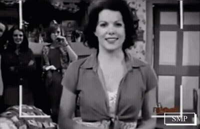 Woman Smiling Black And White Photo SMP GIF