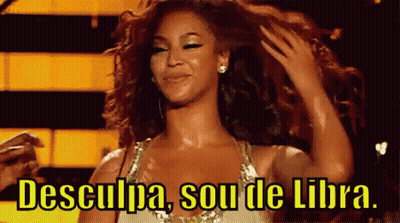 Woman Smiling Holding Hair Desculpa Sou De Libra GIF