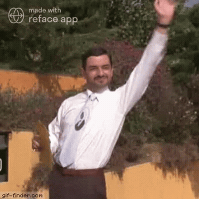 Woman Smiling In Front Of Enter 10 W 8 Screen GIF