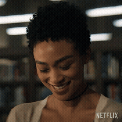 Woman Smiling In Netflix Advertisement GIF