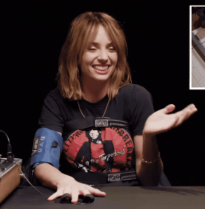Woman Smiling In Torpedoes Shirt GIF
