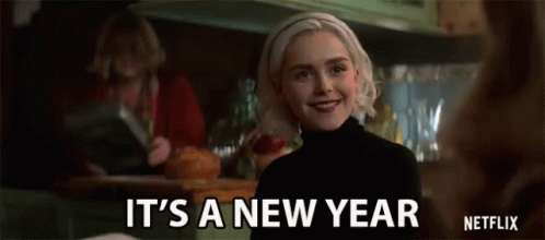 Woman Smiling It's A New Year Netflix GIF