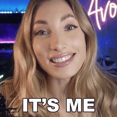 Woman Smiling It's Me GIF