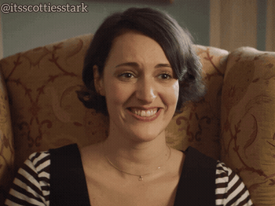 Woman Smiling @Itsscottiesstark GIF