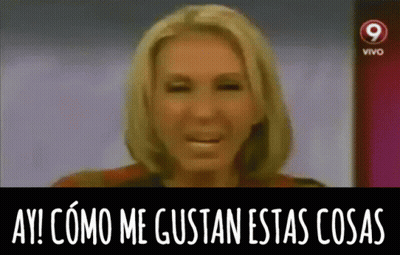 Woman Smiling Saying Ay Como Me Gustan Estas Cosas GIF