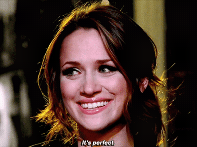 Woman Smiling Saying It's Perfect GIF
