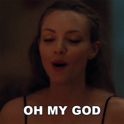 Woman Smiling Saying Oh My God GIF