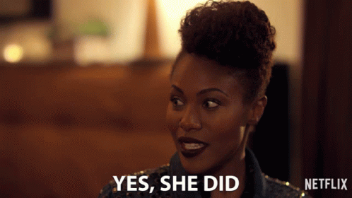 Woman Smiling Saying Yes GIF