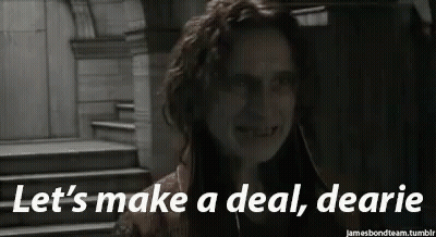 Woman Smiling Says Let's Make A Deal Dearie GIF